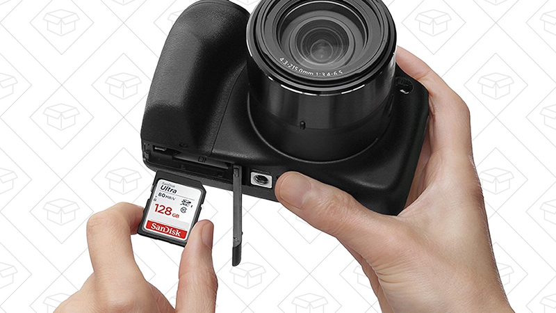 SanDisk 32GB SD Card, $10